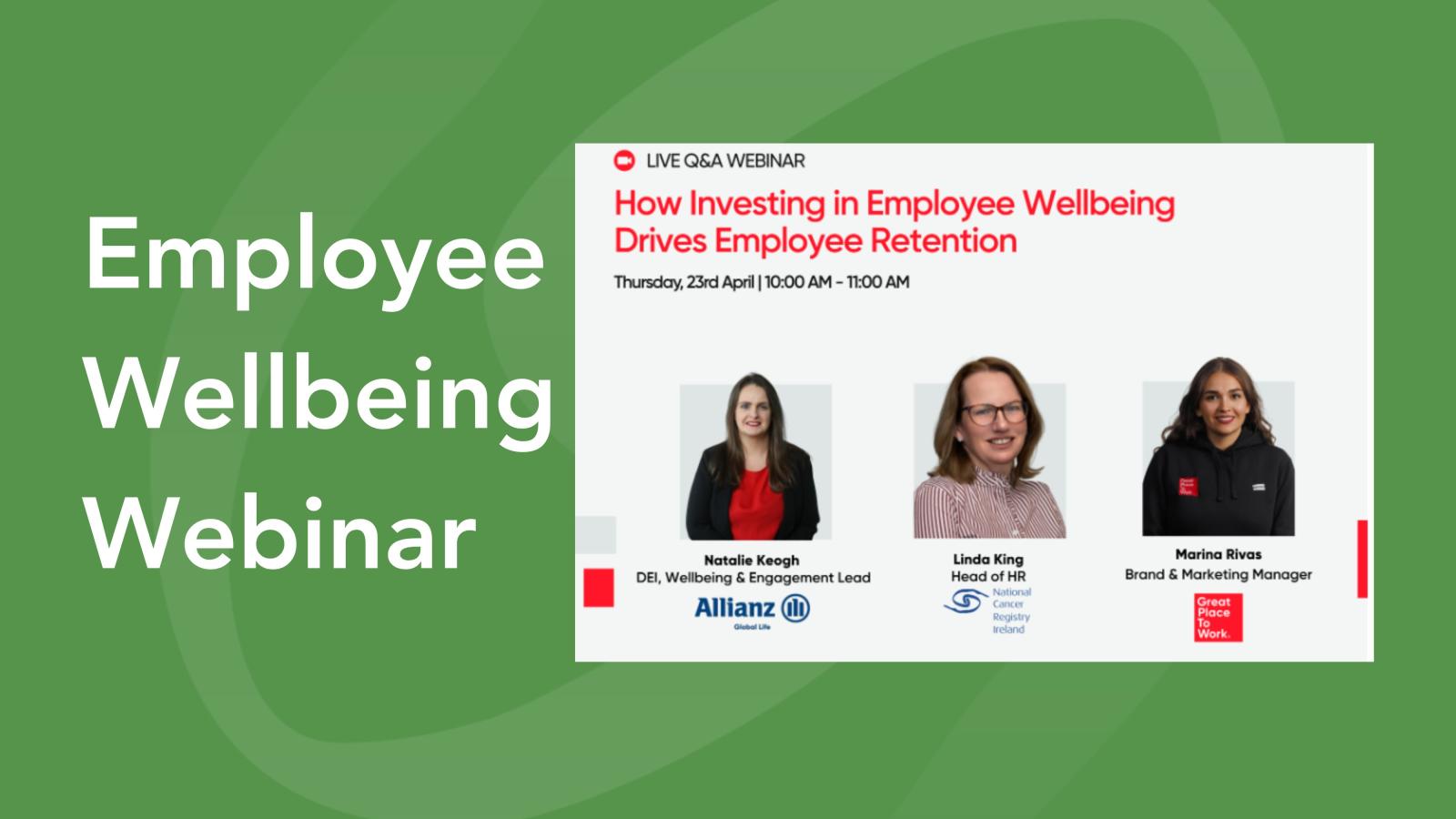 Employee Wellness Webinar